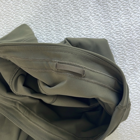NWOT Lululemon Fast and Free Olive Green legging | 8 - Picture 7 of 7